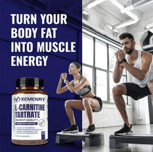 Load image into Gallery viewer, L-Carnitine Tartrate 1500mg - Fat Burner, Weight Loss, Muscle Gain -L-Carnitine