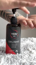 Load image into Gallery viewer, YES&#39; Delight Gel, a water-based lubricant that provides long-lasting smoothness, with a Romantic Scent scent. 300ml