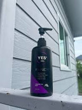 Load image into Gallery viewer, YES&#39; Fancy Gel, a slow-drying, pheromone-scented, water-based lubricant with a 300ml formula.