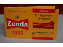 Load image into Gallery viewer, Zenda 1000 for Tapeworm Infections 50 tablets 1 Box