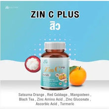 Load image into Gallery viewer, Zinc Aglam Agram Zinc Wrinkles Skin Care Gluta Acne Skin Vitamins Zinc C White Good Zin C