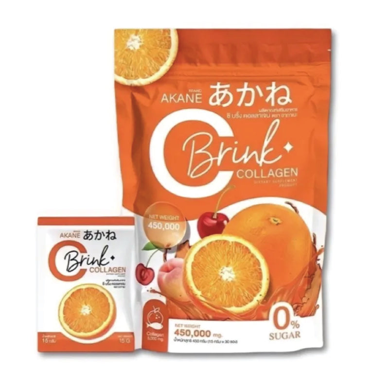 AKANE C BRINK Collagen Akane Lycobring Seabring helps reduce acne, redness, and blackness from acne, and brightens