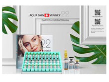 Load image into Gallery viewer, AquaSkin Veniscy 22 Brighter and Younger Skin with Suisse Technology 10 Vial New