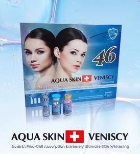 Aquaskin 46 +Laroscorbine Diamond E-UF+Placenta Enhanced Complex 1 Set snowwhite