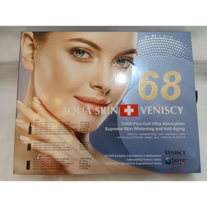 Neon skin white Aquaskin Veniscy 68+Laroscorbine Diamond E-UF+Placenta Enhanced Complex 1 Set