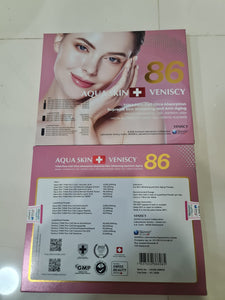 AQUASKIN 86 VENISCY (SWISS) TRINA PICO-CELL ULTRA ABSORPTION SUPREME SKIN WHITENING AND ANTI-AGING