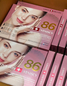 Aqua Skin Veniscy 86 Speed White Size M TriNA Pico cell Glutathione+Laroscorbine Palladium E-UF+Placenta Enhanced Complex