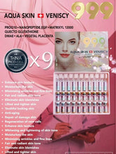 Load image into Gallery viewer, 10 Box AquaSkin Veniscy 999 Glutathione Injection New Item 30 Vial