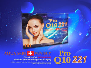 Aqua Skin Veniscy Pro Q10 221 Trina Pico Cell Mega Boost 1 Box