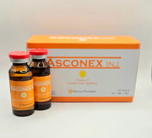 Load image into Gallery viewer, Asconex Vitamin C (Ascorbic acid 10g/20ml), 10 vials – high-quality Vitamin C for IV use