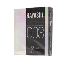 Load image into Gallery viewer, Condoms extra thin ! size 52 mm / Hayashi 003 , thin 0.03 mm. 1 box (10 pcs)