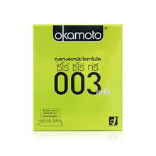 Load image into Gallery viewer, Okamoto Aloe BIG Condoms, Okamoto Zero Zero Three Aloe, 10-pack