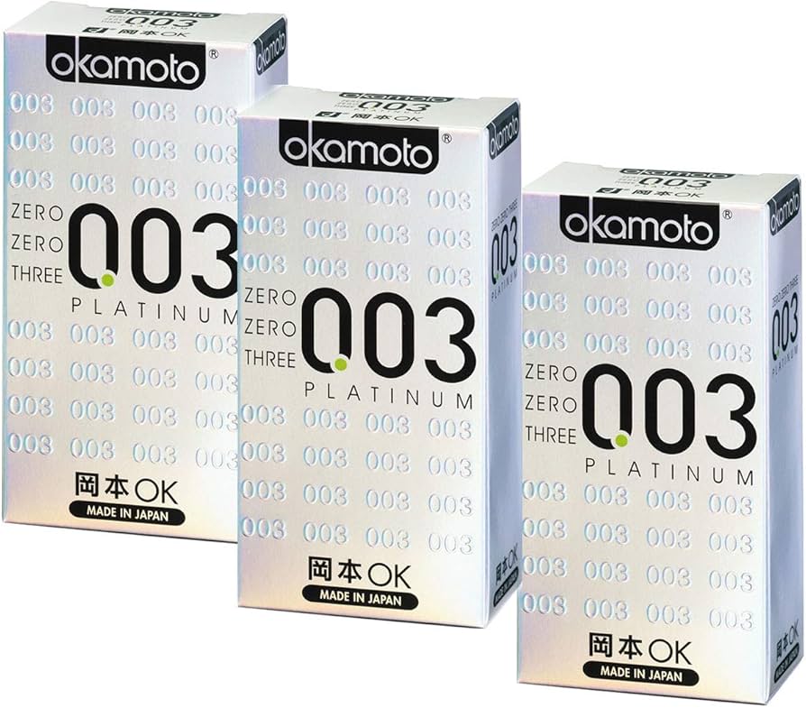 Okamoto Zero Zero Three Condoms, 003 Pack 10 pieces 100% Authentic