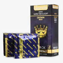 Load image into Gallery viewer, Okamoto Crown, ultra-thin condoms, suitable for sensitive skin, 52 mm, 1 box (10 pieces)