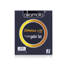 Load image into Gallery viewer, Okamoto Suprema Lite condoms, smooth surface, extra thin, 49 mm, 1 box (10 pieces)
