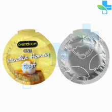 Load image into Gallery viewer, Onetouch One Vanilla Honey Toast condoms, 53 mm, 12 condoms per can