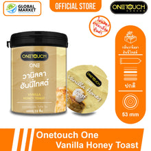 Load image into Gallery viewer, Onetouch One Vanilla Honey Toast condoms, 53 mm, 12 condoms per can