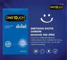 Load image into Gallery viewer, Onetouch Excite Condoms, Size 56 1 Box 12 condoms