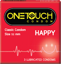 Load image into Gallery viewer, OneTouch Happy Condom One Touch Happy Condom BodyandMe