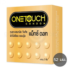 Load image into Gallery viewer, Onetouch 52mm Max Dot Family Pack Condoms, 1 box of 10