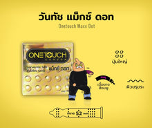 Load image into Gallery viewer, Onetouch 52mm Max Dot Family Pack Condoms, 1 box of 10