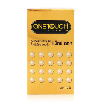 Onetouch 52mm Max Dot Family Pack Condoms, 1 box of 10