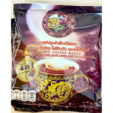 Load image into Gallery viewer, Safflower Coffee, Singha Cave Chumphon Coffee 4 in 1 Original Formula 100% Authentic Healthy Coffee (1 bag 25 sachets)