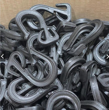 Load image into Gallery viewer, 10X Plastic hook, cargo net hook, pickup bed net hook, roof rack hook, net hook, rack hook.