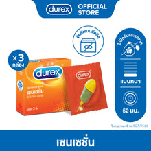 Load image into Gallery viewer, Durex Sensation condoms, 52mm, irregular surface, studded