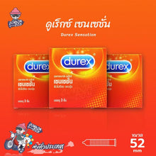 Load image into Gallery viewer, Durex Sensation condoms, 52mm, irregular surface, studded