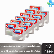 Load image into Gallery viewer, Durex Fetherlite Ultima Condom 52 mm