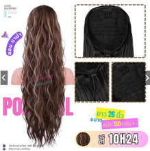 Load image into Gallery viewer, This 26-inch long, Victorian-style ponytail has a thick base, giving a rounded, Western-inspired look.