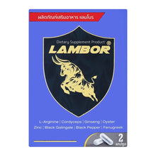 Load image into Gallery viewer, Lambro Men's Supplement 2 Capsules 1 Box