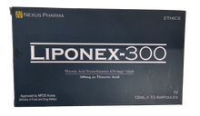 Load image into Gallery viewer, Liponex-300 advanced thioctic acid 300mg(ALA300mg) High potency, Premium grade