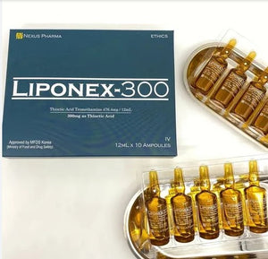 Glutanex iv Drip Liponex 300 Thai FDA 1 Set