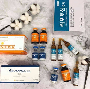 Glutanex iv Drip Liponex 300 Thai FDA 1 Set