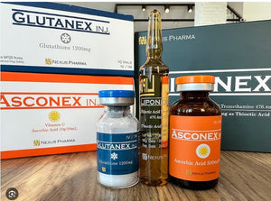 Glutanex iv Drip Liponex 300 Thai FDA 1 Set