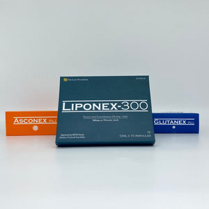 Glutanex iv Drip Liponex 300 Thai FDA 1 Set