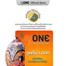 Load image into Gallery viewer, myONE Suprema Dots Condoms – Extra-large dots, textured surface, 53mm size,