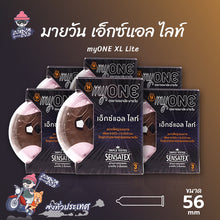 Load image into Gallery viewer, myONE XL Lite Condoms – Extra large, optimal thickness, smooth texture, 56mm
