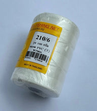 Load image into Gallery viewer, White nylon twine (Golden Sailboat brand) – suitable for weaving/knitting fishing nets and tying fishing hooks.