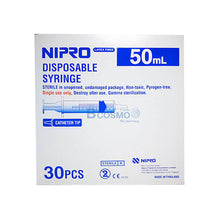 Load image into Gallery viewer, Nipro Syringe 50 ml Nasal syringe, 20cc syringe 1 Box 30 Pcs