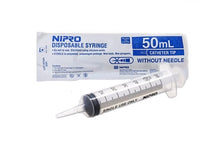 Load image into Gallery viewer, Nipro Syringe 50 ml Nasal syringe, 20cc syringe 1 Box 30 Pcs