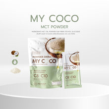 Load image into Gallery viewer, MY COCO Coconut Powder MCT PEER BCAA Oil Powder, Appetite Control, Weight Control, Coconut, Keto, IF
