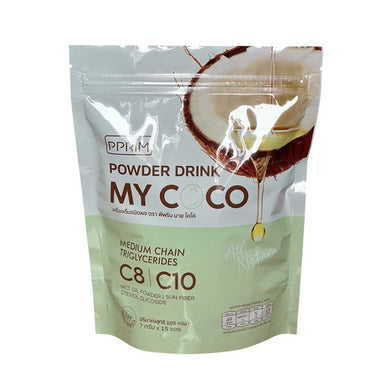 MY COCO Coconut Powder MCT PEER BCAA Oil Powder, Appetite Control, Weight Control, Coconut, Keto, IF