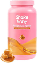 Load image into Gallery viewer, shake baby protein shake Salted carame 750g.