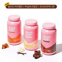 Load image into Gallery viewer, shake baby protein shake Salted carame 750g.