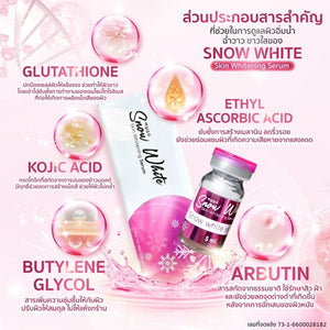 Snow White Skin Whiening Serum 1 Box full of water, glass skin