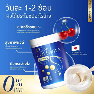 VC COLLA COLLAGEN VC Collagen Easy to eat Not fishy, nourishes the body, bones, knees, good skin, smooth skin, reduces freckles, blemishes