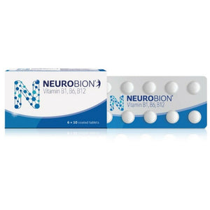 10 X 60's Merck Neurobion Tablets Vitamin B1, B6, B12 Improve Nerve Function DHL